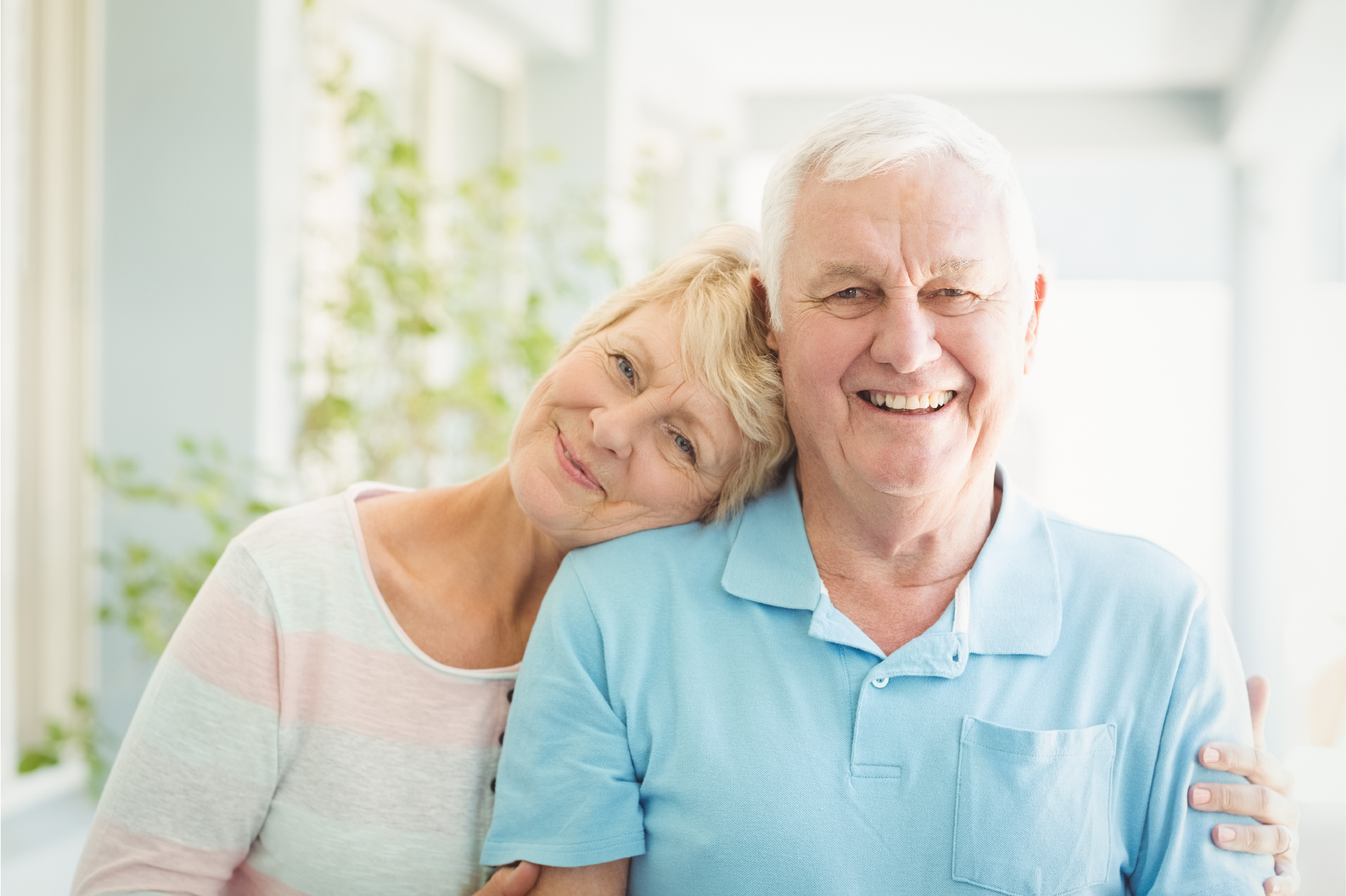 Senior Couple Smiling